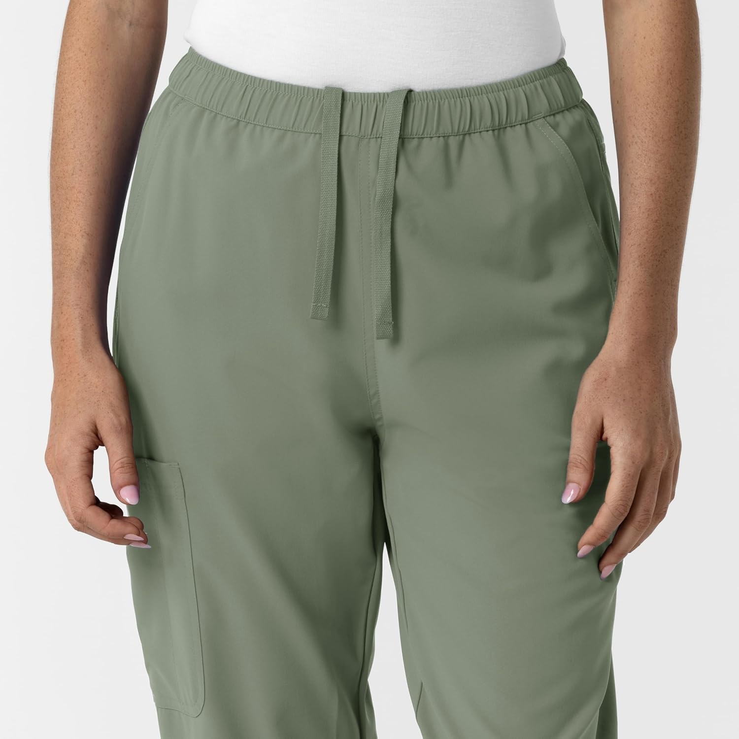 image:imageWink NURTUR Womens Slim Leg Scrub PantSage