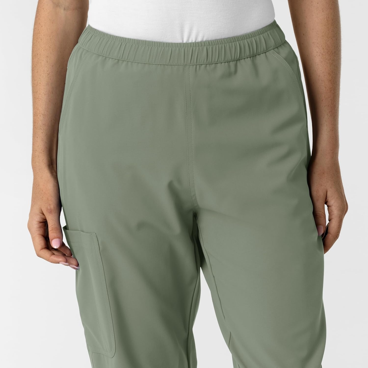 image:imageWink NURTUR Womens Slim Leg Scrub PantSage