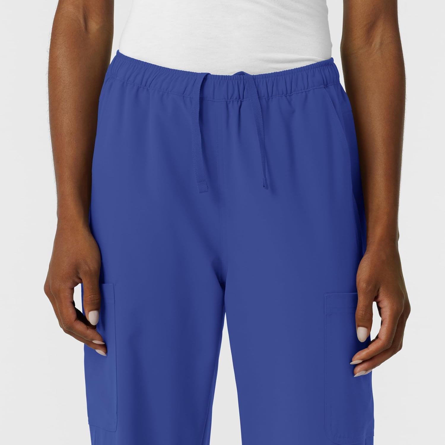 image:imageWink NURTUR Womens Straight Leg Cargo Scrub Pant Galaxy Blue L PET