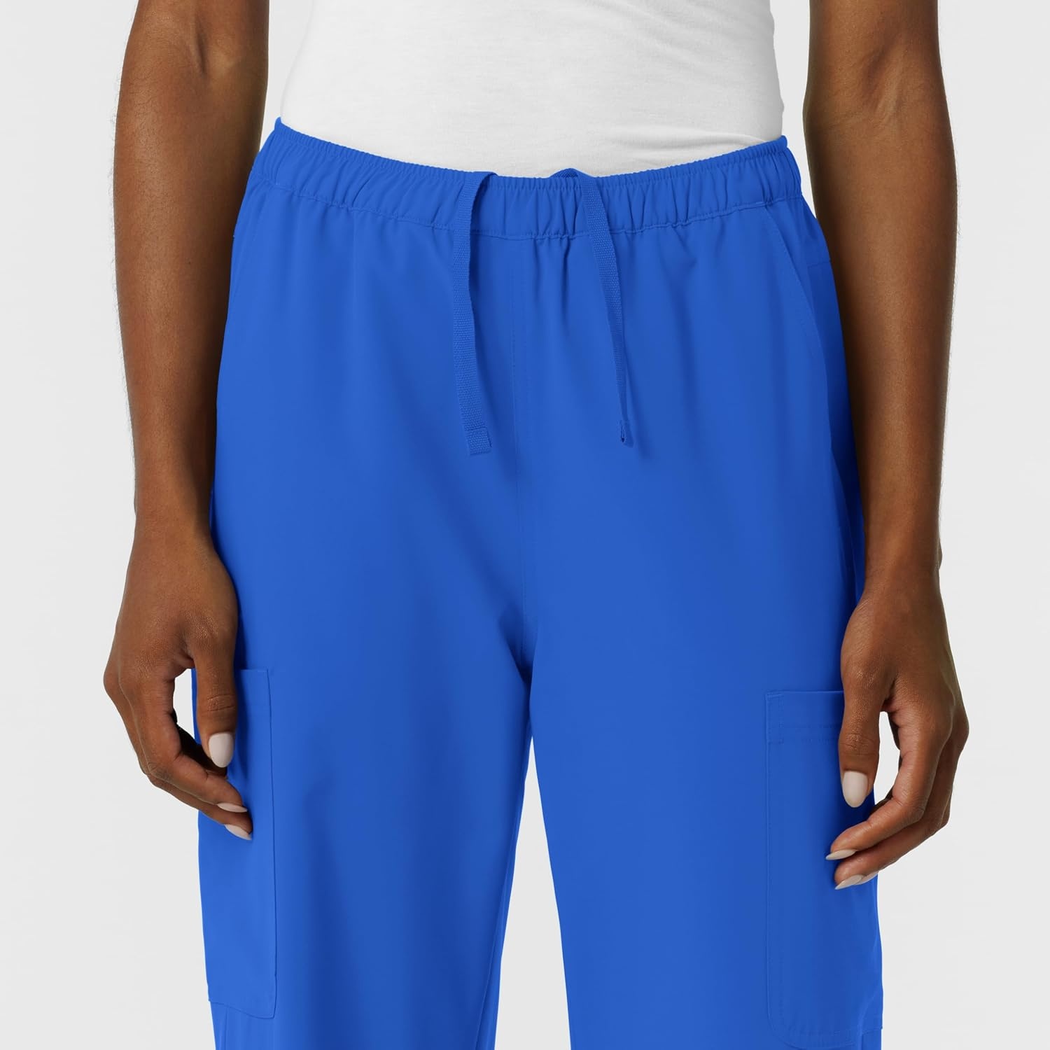 image:imageWink NURTUR Womens Straight Leg Cargo Scrub PantRoyal