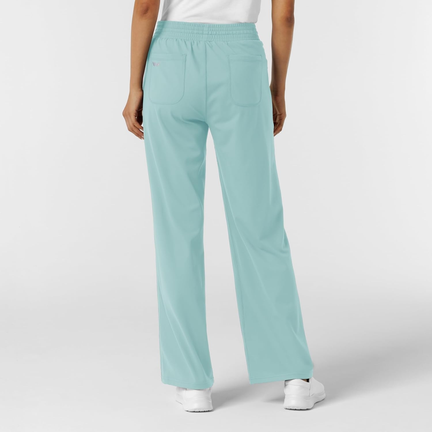 image:imageWink Renew Knit Womens Wide Leg Scrub PantCoastal Blue