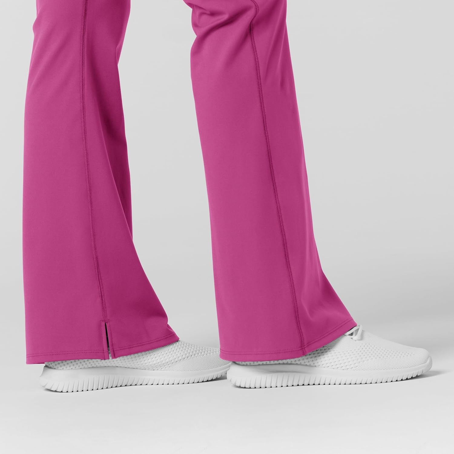 image:imageWink Renew Womens Flare Yoga Scrub PantRaspberry