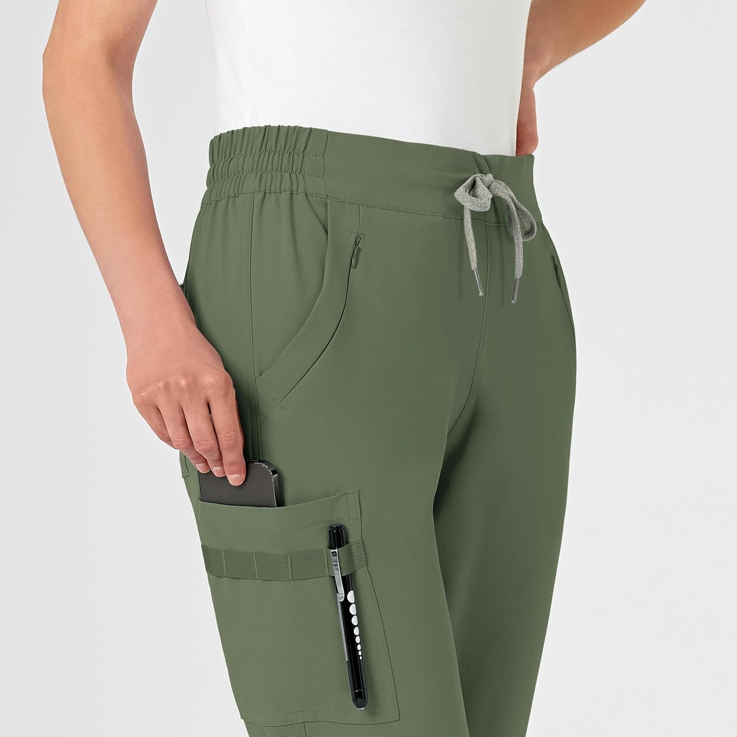 image:imageWink Renew Womens Jogger Scrub PantOlive