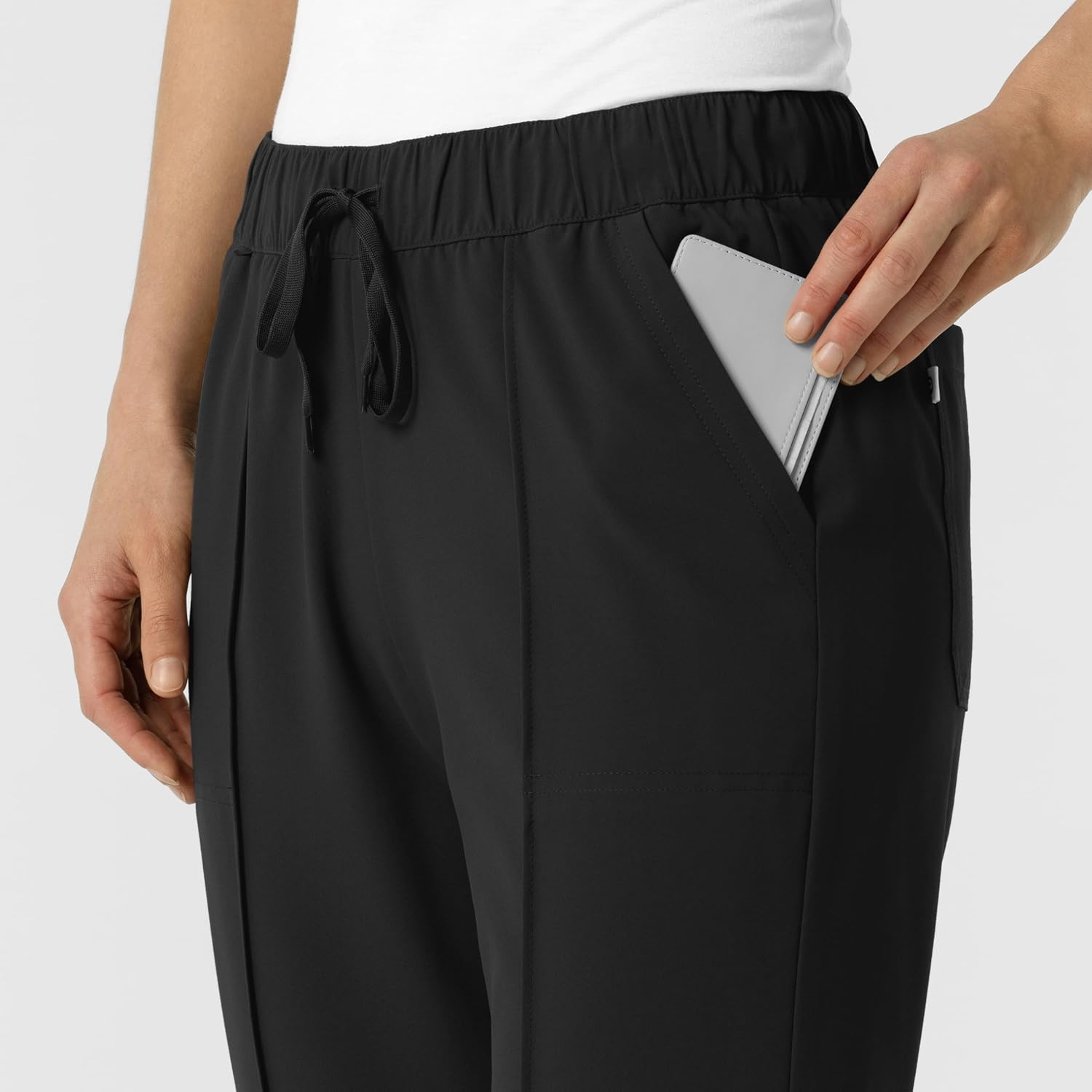 image:imageWink Renew Womens Pintuck Scrub PantBlack