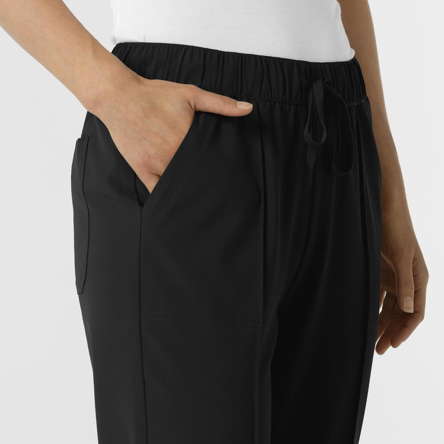 image:imageWink Renew Womens Pintuck Scrub PantBlack