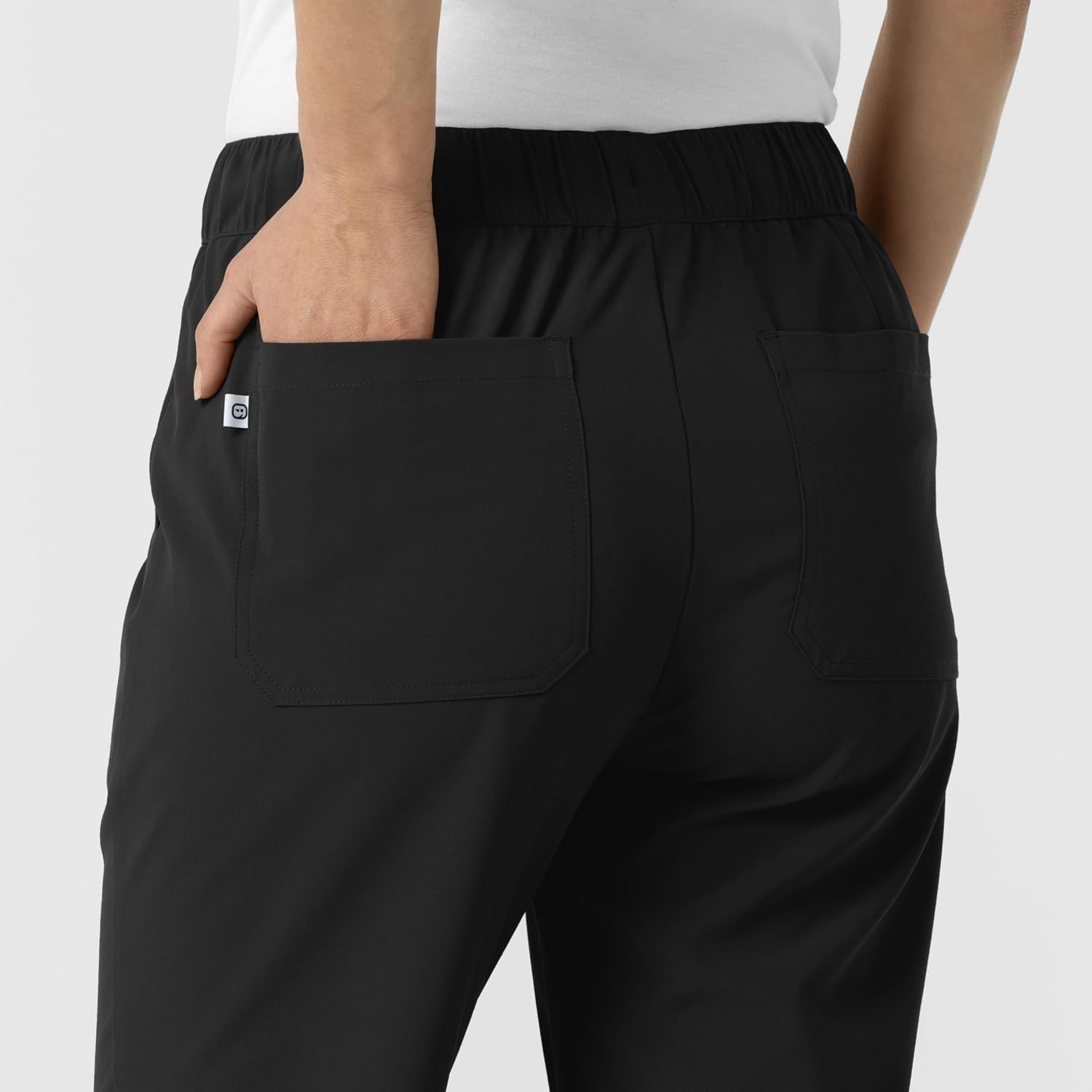image:imageWink Renew Womens Pintuck Scrub PantBlack