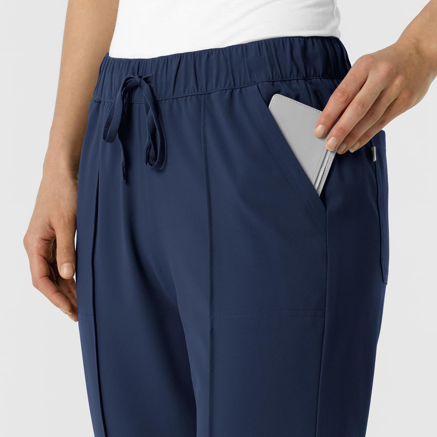 image:imageWink Renew Womens Pintuck Scrub PantNavy