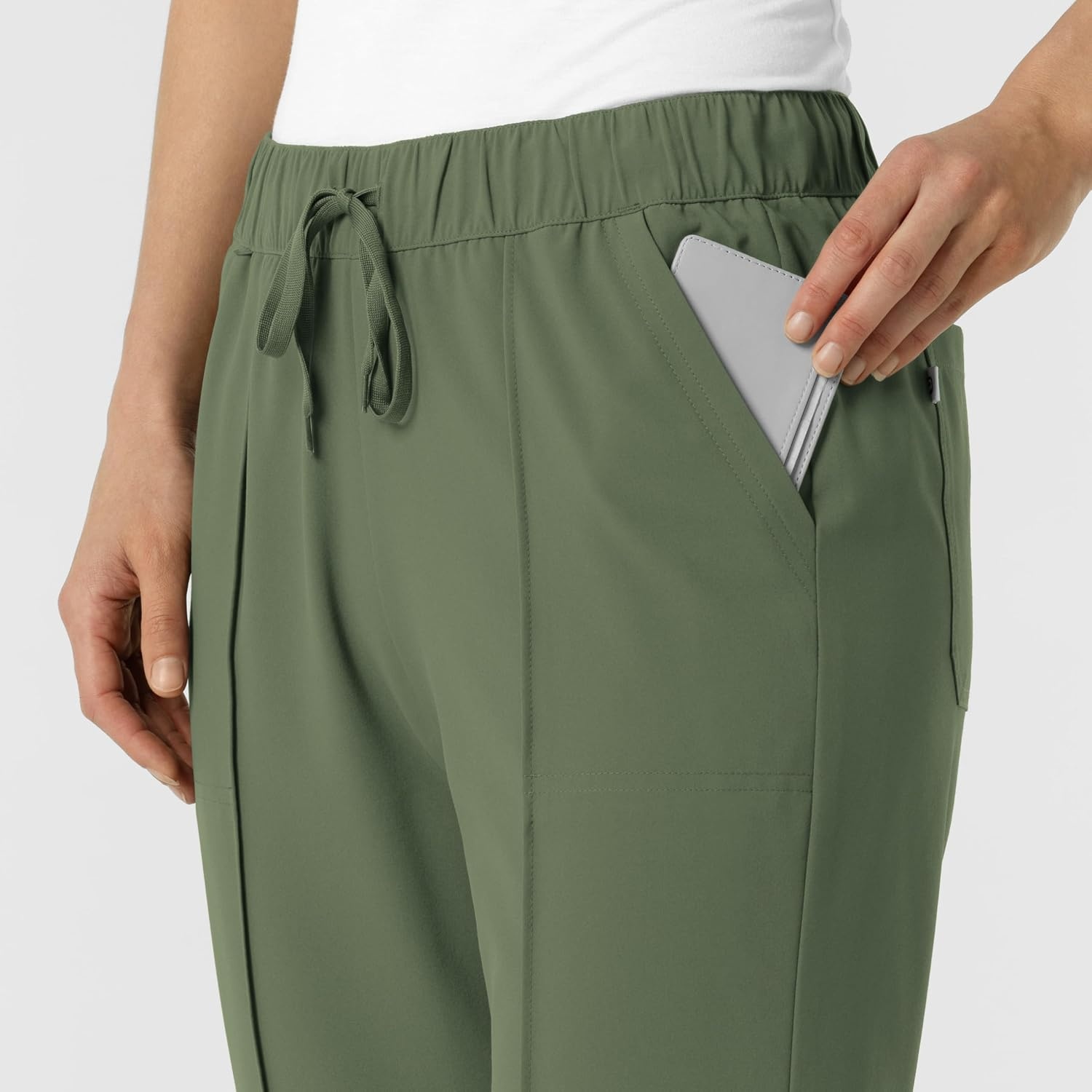 image:imageWink Renew Womens Pintuck Scrub PantOlive