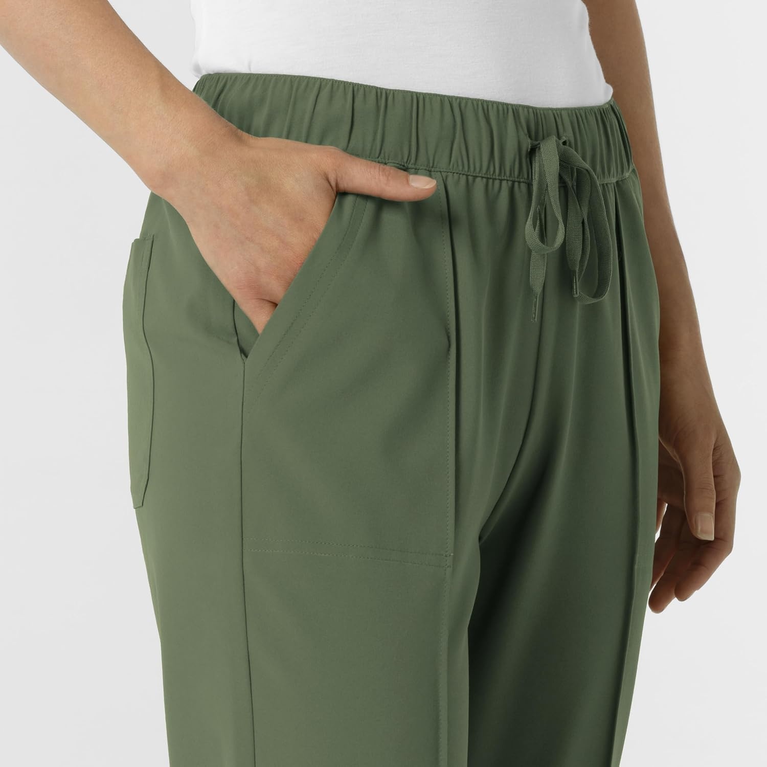image:imageWink Renew Womens Pintuck Scrub PantOlive