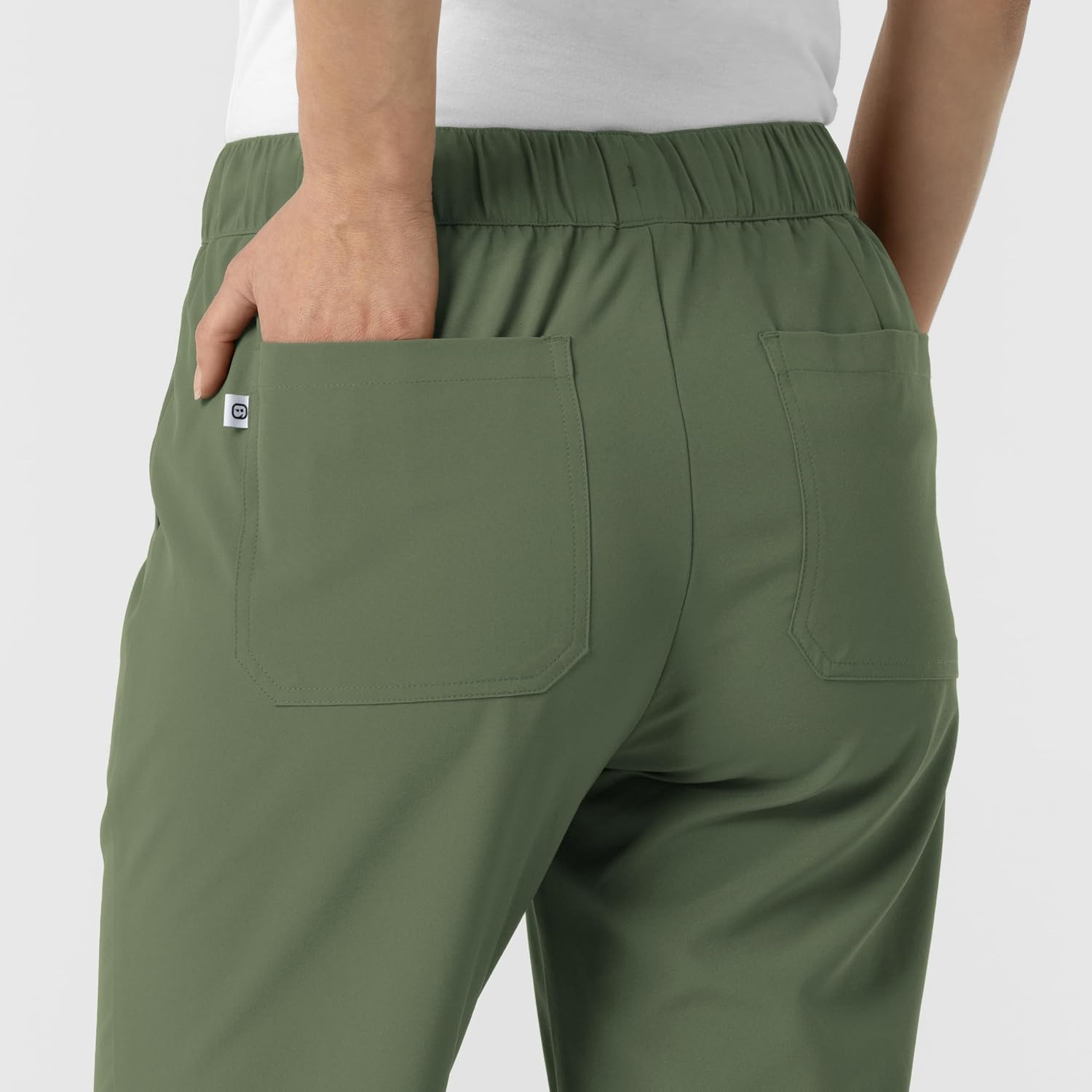 image:imageWink Renew Womens Pintuck Scrub PantOlive