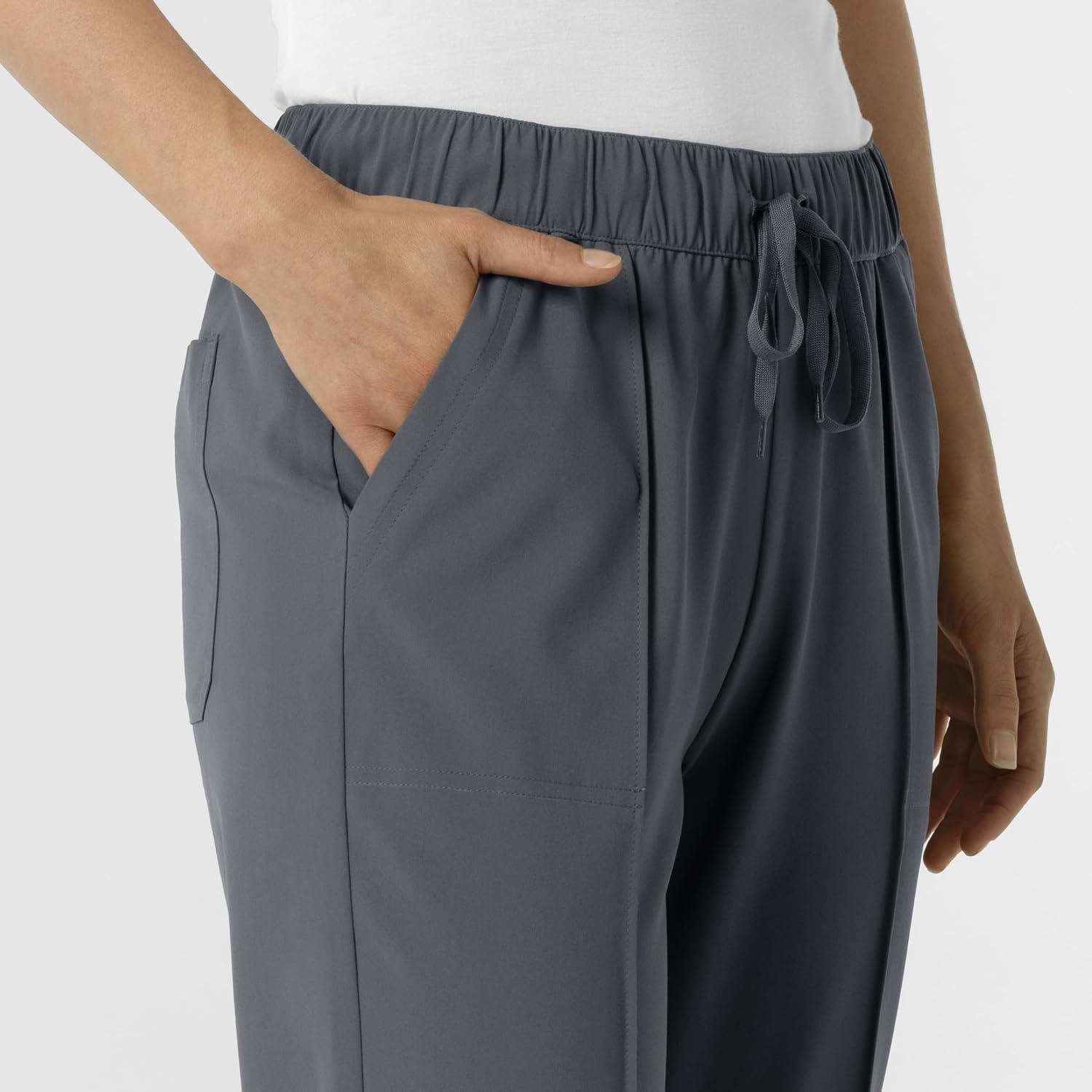 image:imageWink Renew Womens Pintuck Scrub PantPewter