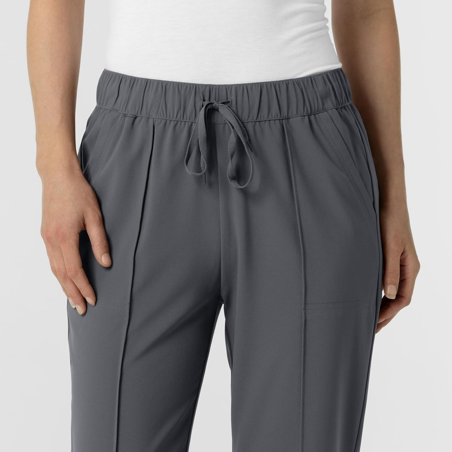 image:imageWink Renew Womens Pintuck Scrub PantPewter