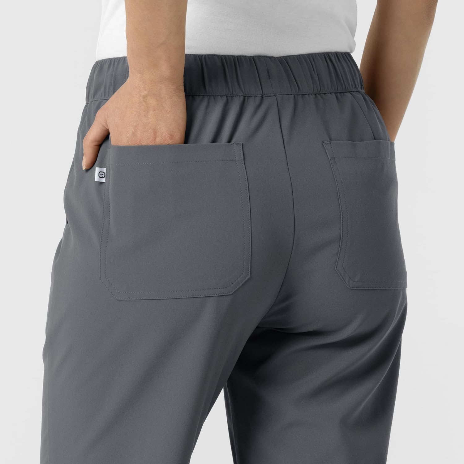 image:imageWink Renew Womens Pintuck Scrub PantPewter