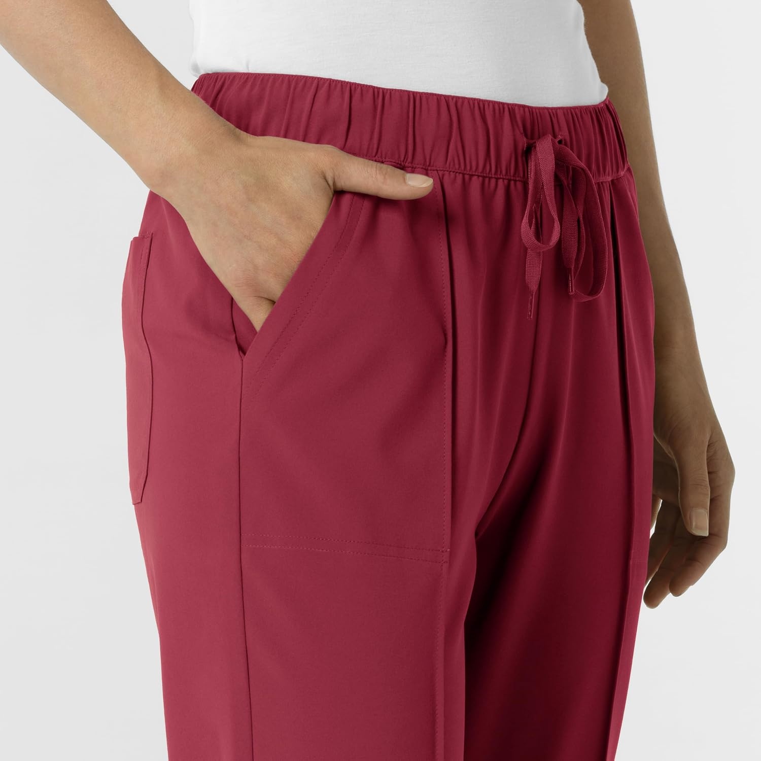 image:imageWink Renew Womens Pintuck Scrub PantRuby