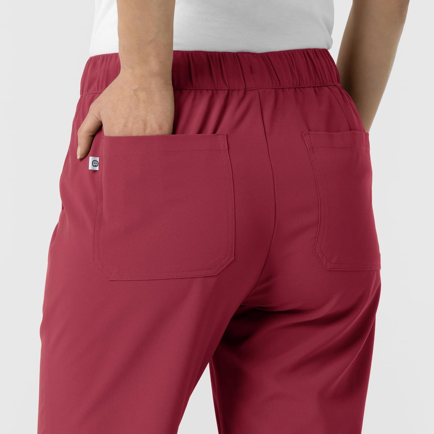 image:imageWink Renew Womens Pintuck Scrub PantRuby
