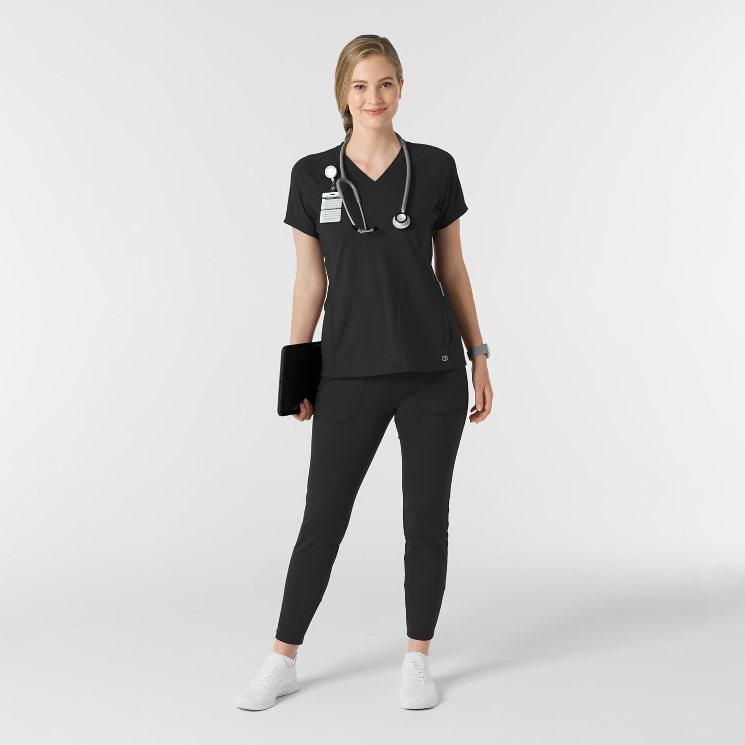 image:imageWink Renew Womens Track Scrub PantBlack