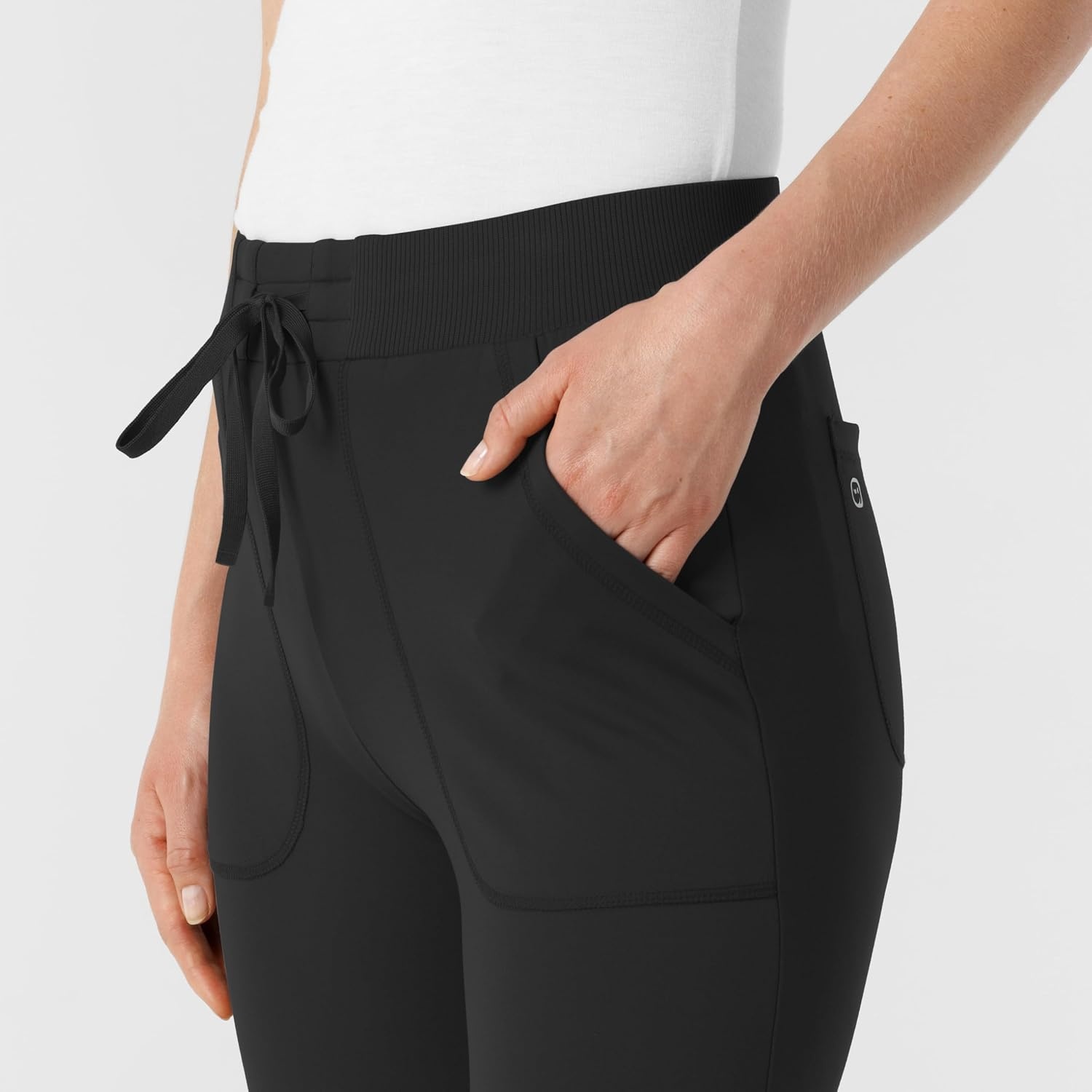 image:imageWink Renew Womens Track Scrub PantBlack