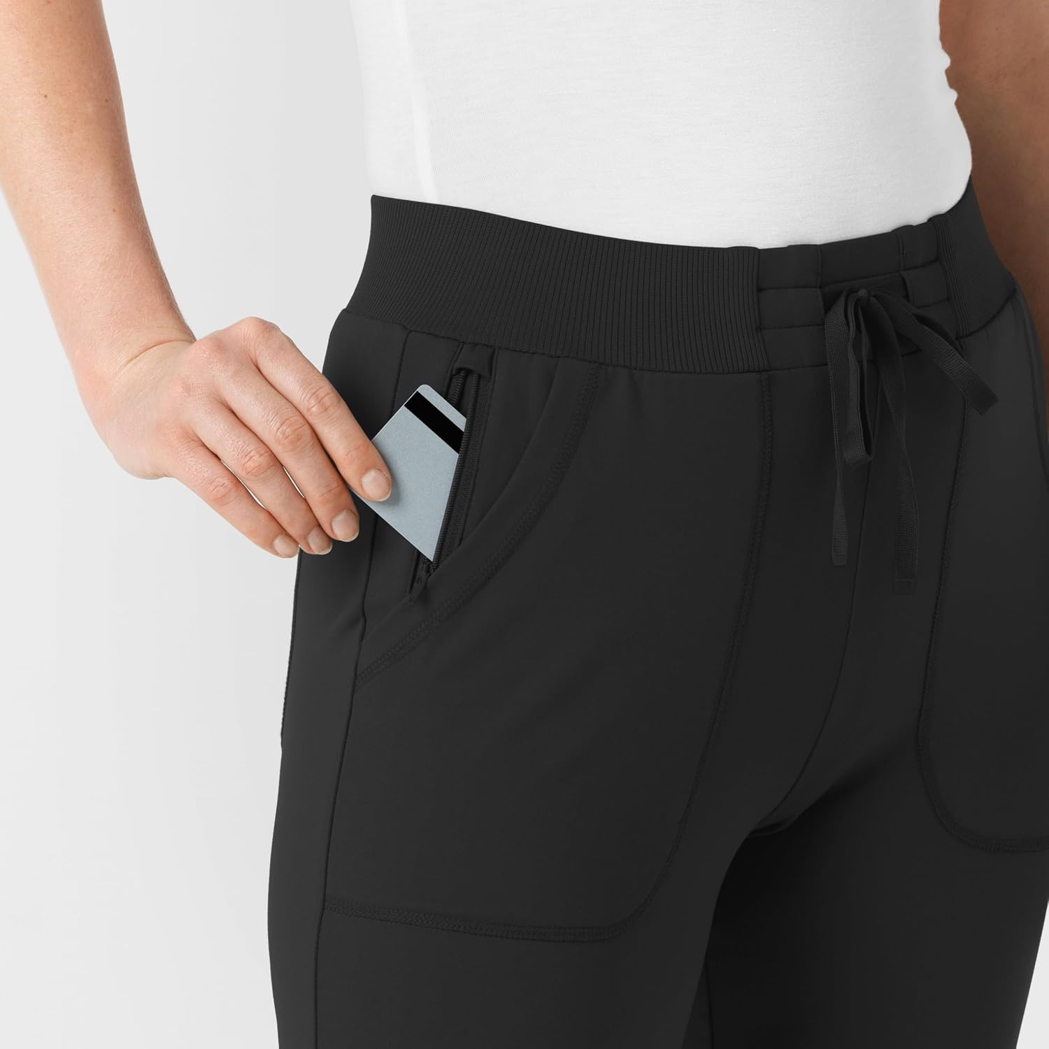 image:imageWink Renew Womens Track Scrub PantBlack