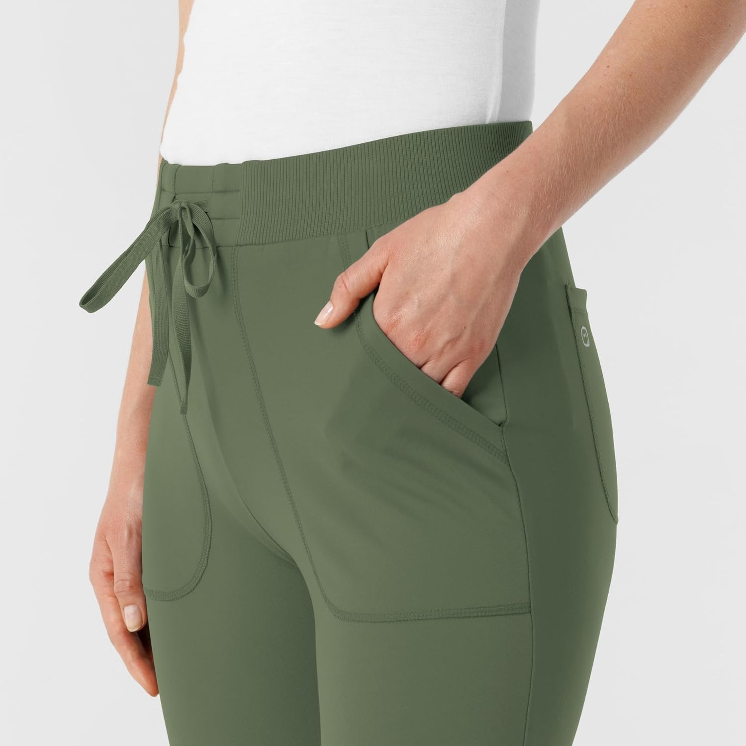 image:imageWink Renew Womens Track Scrub PantOlive