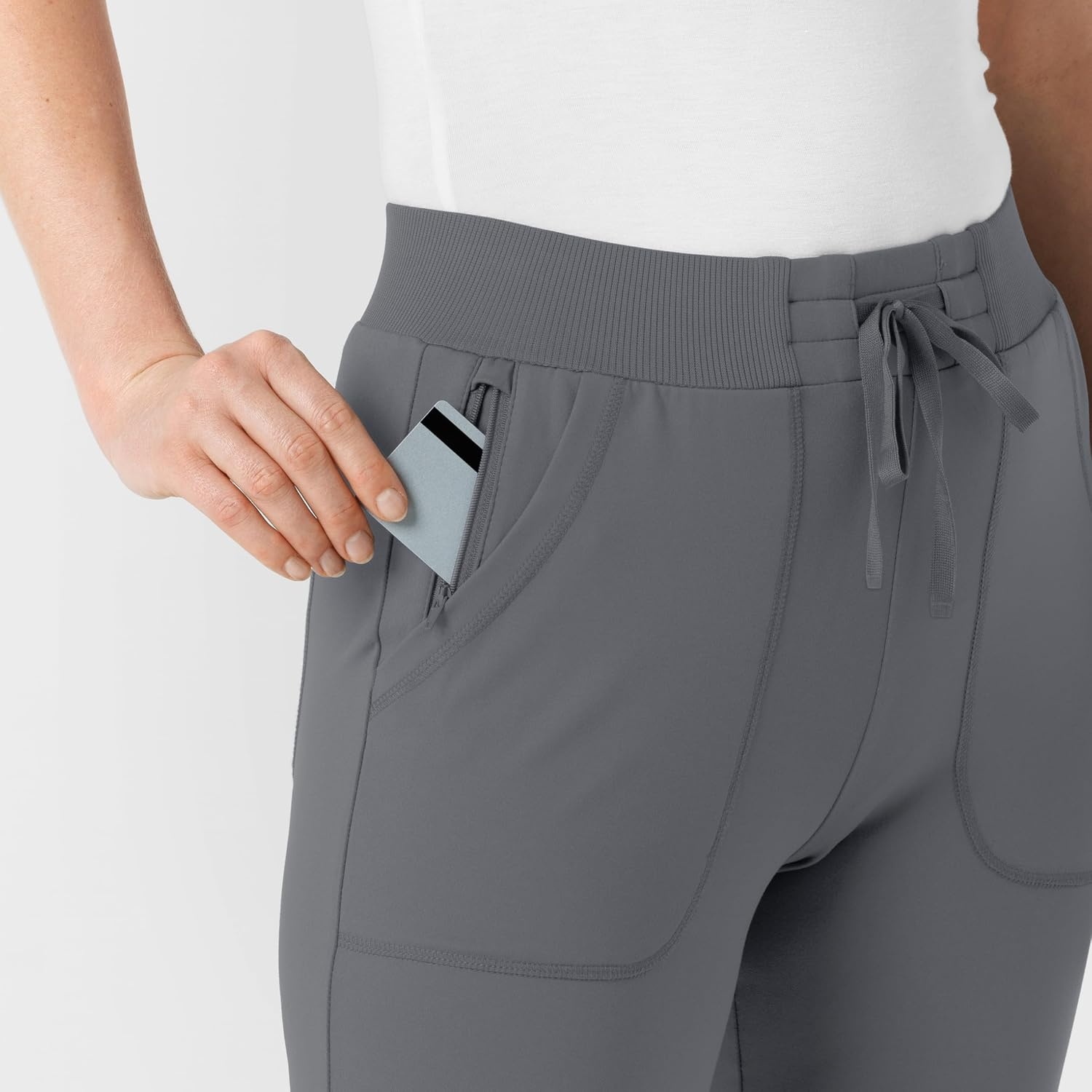 image:imageWink Renew Womens Track Scrub PantPewter