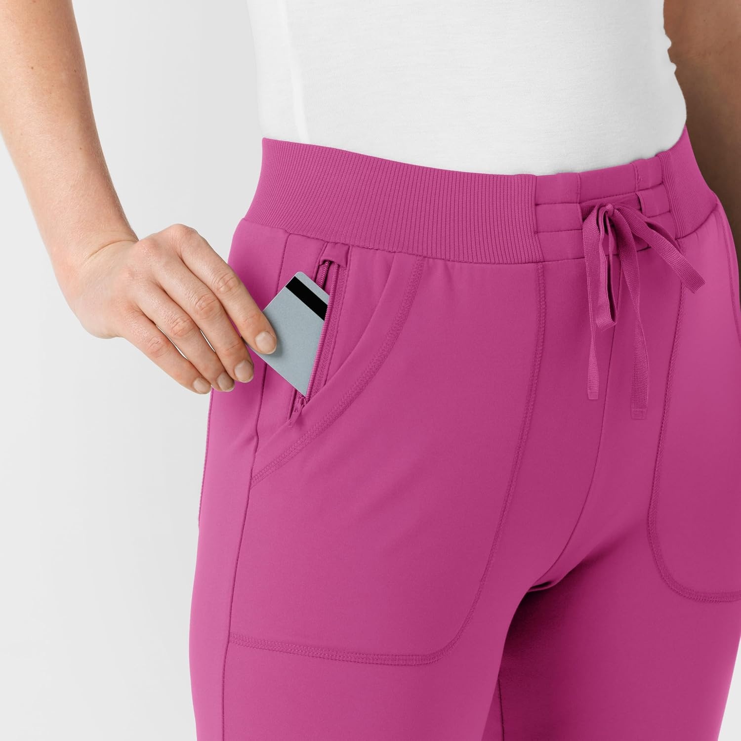 image:imageWink Renew Womens Track Scrub PantRaspberry