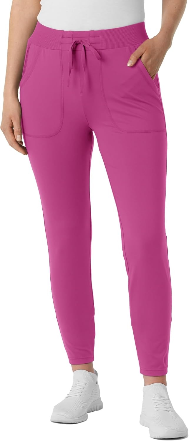 image:imageWink Renew Womens Track Scrub PantRaspberry