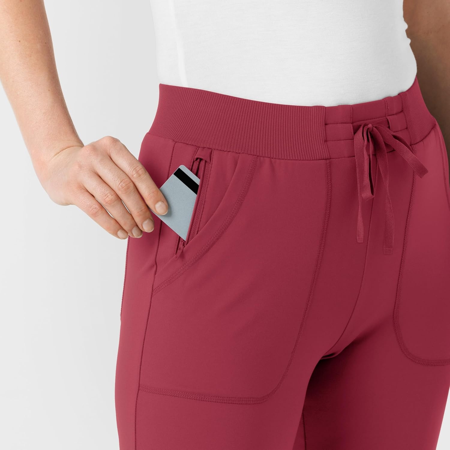 image:imageWink Renew Womens Track Scrub PantRuby