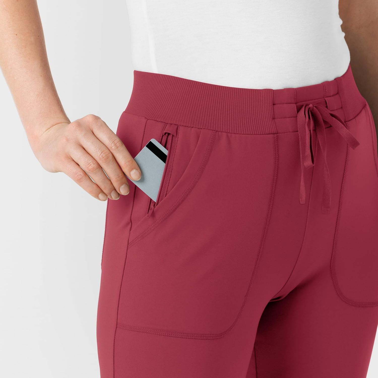 image:imageWink Renew Womens Track Scrub PantRuby