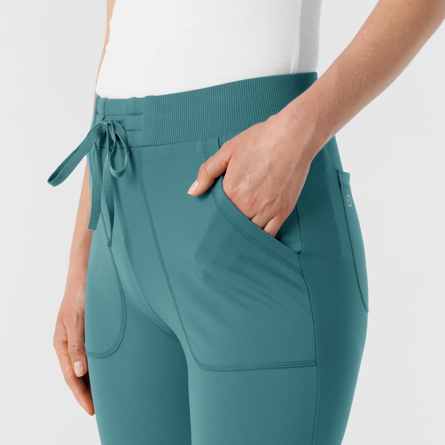 image:imageWink Renew Womens Track Scrub PantVintage Teal