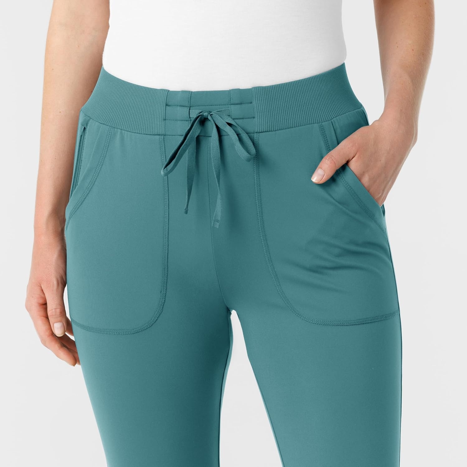 image:imageWink Renew Womens Track Scrub PantVintage Teal