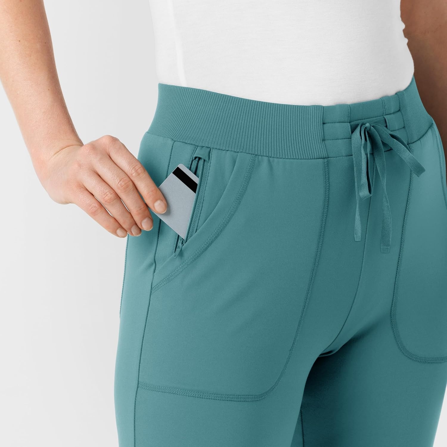 image:imageWink Renew Womens Track Scrub PantVintage Teal