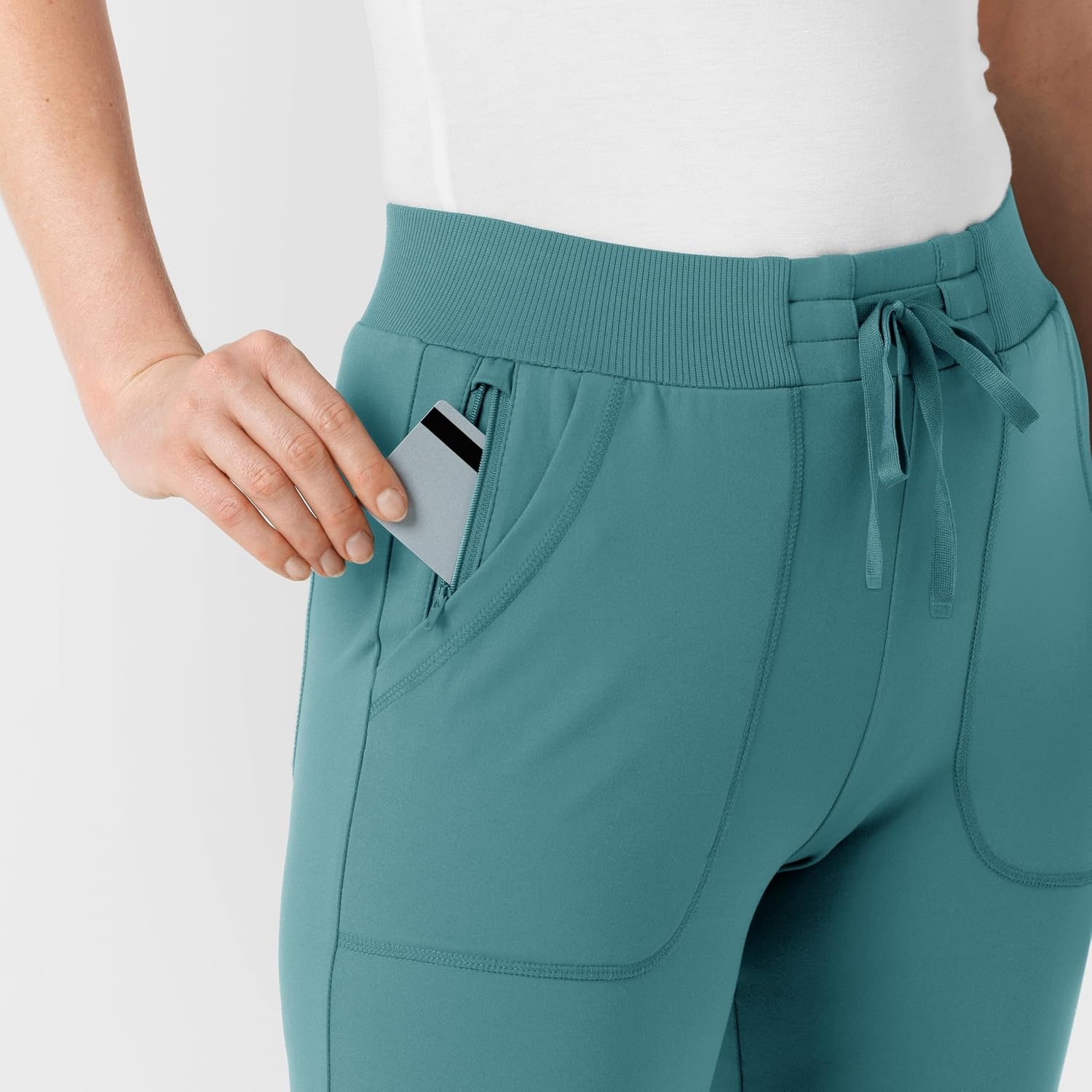 image:imageWink Renew Womens Track Scrub PantVintage Teal