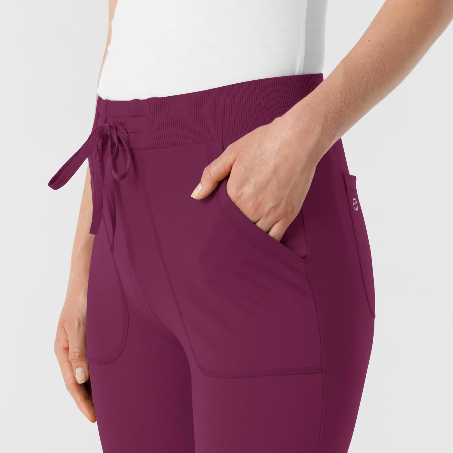 image:imageWink Renew Womens Track Scrub PantWine