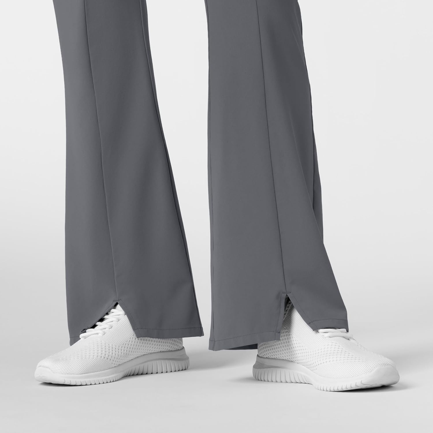 image:imageWink Scrubs for Women Renew Cargo Flare Pants with 7 PocketsPewter