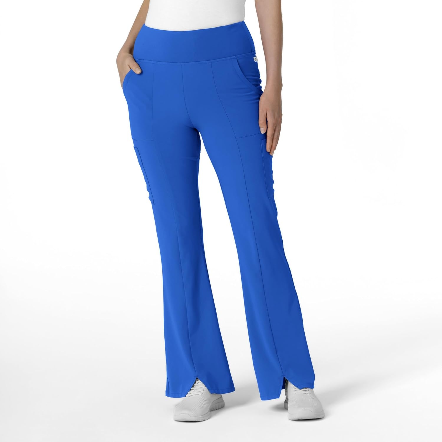 image:imageWink Scrubs for Women Renew Cargo Flare Pants with 7 PocketsRoyal