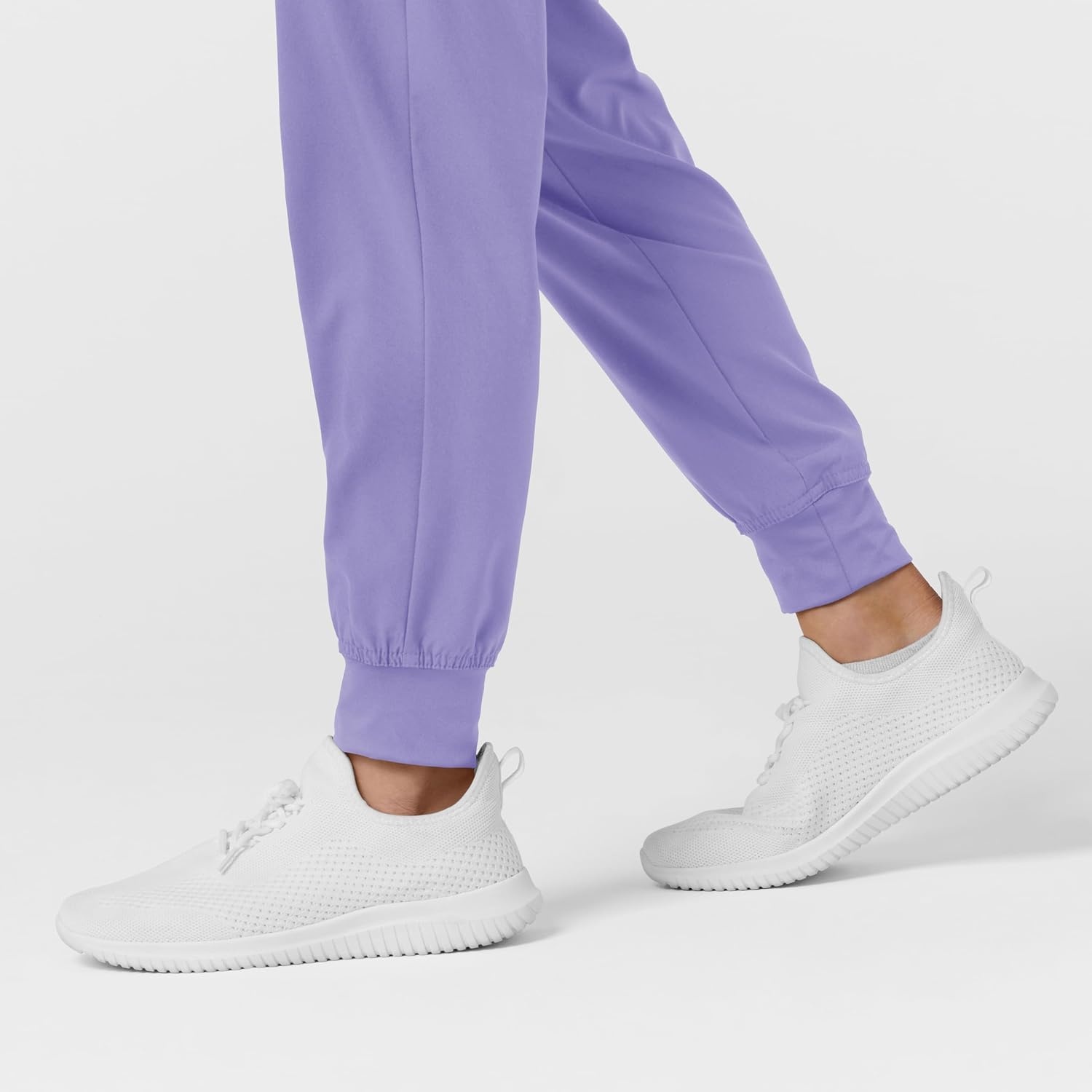 image:imageWink W123 Womens Comfort Waist Cargo Jogger Scrub PantIris Purple