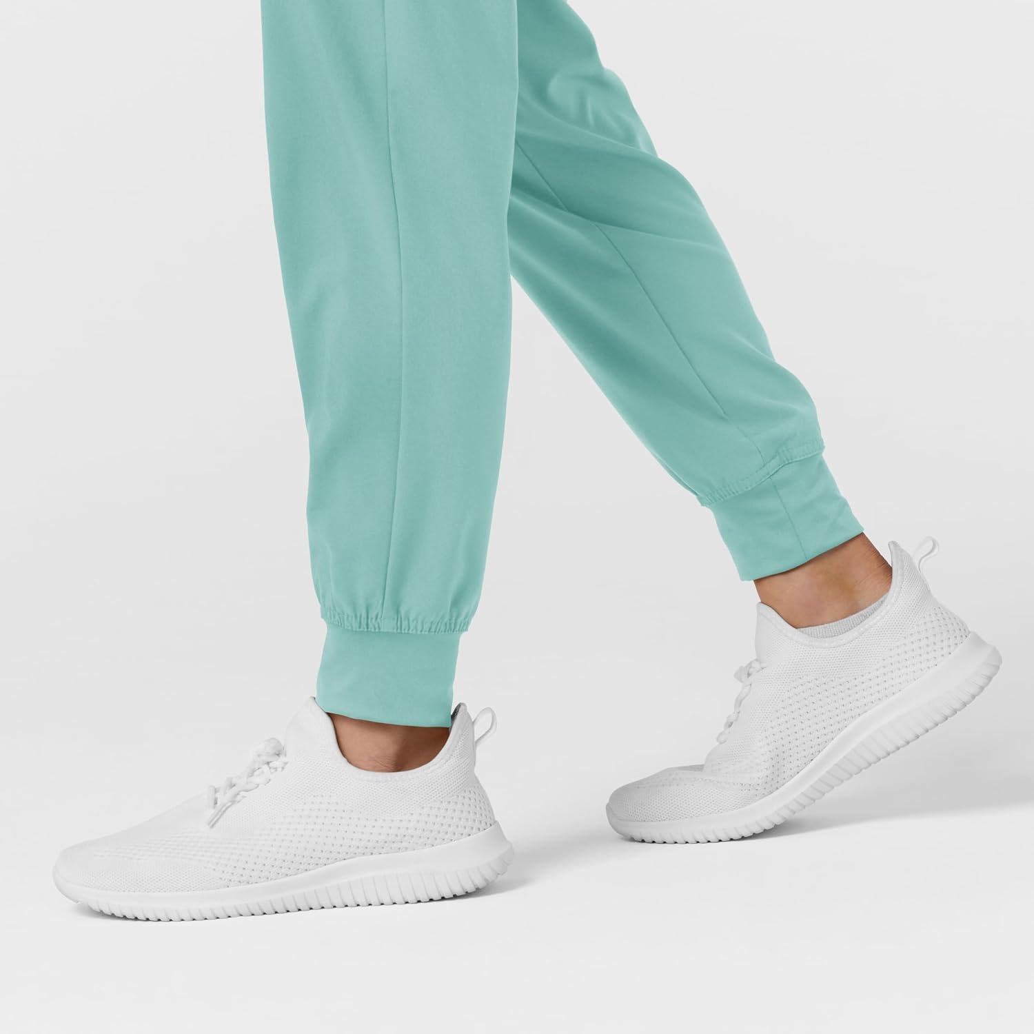 image:imageWink W123 Womens Comfort Waist Cargo Jogger Scrub PantTurquoise