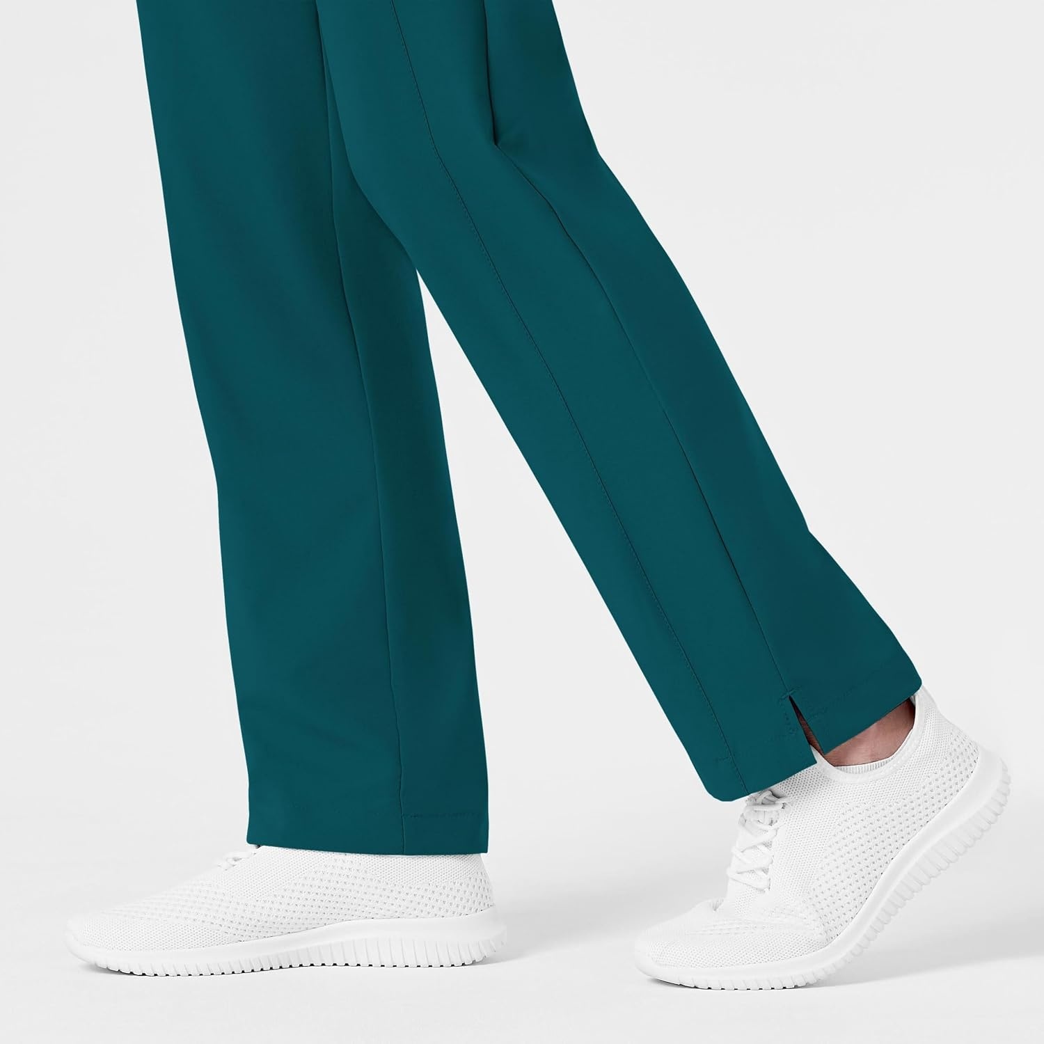image:imageWink W123 Womens Flat Front Cargo Scrub PantCaribbean Blue
