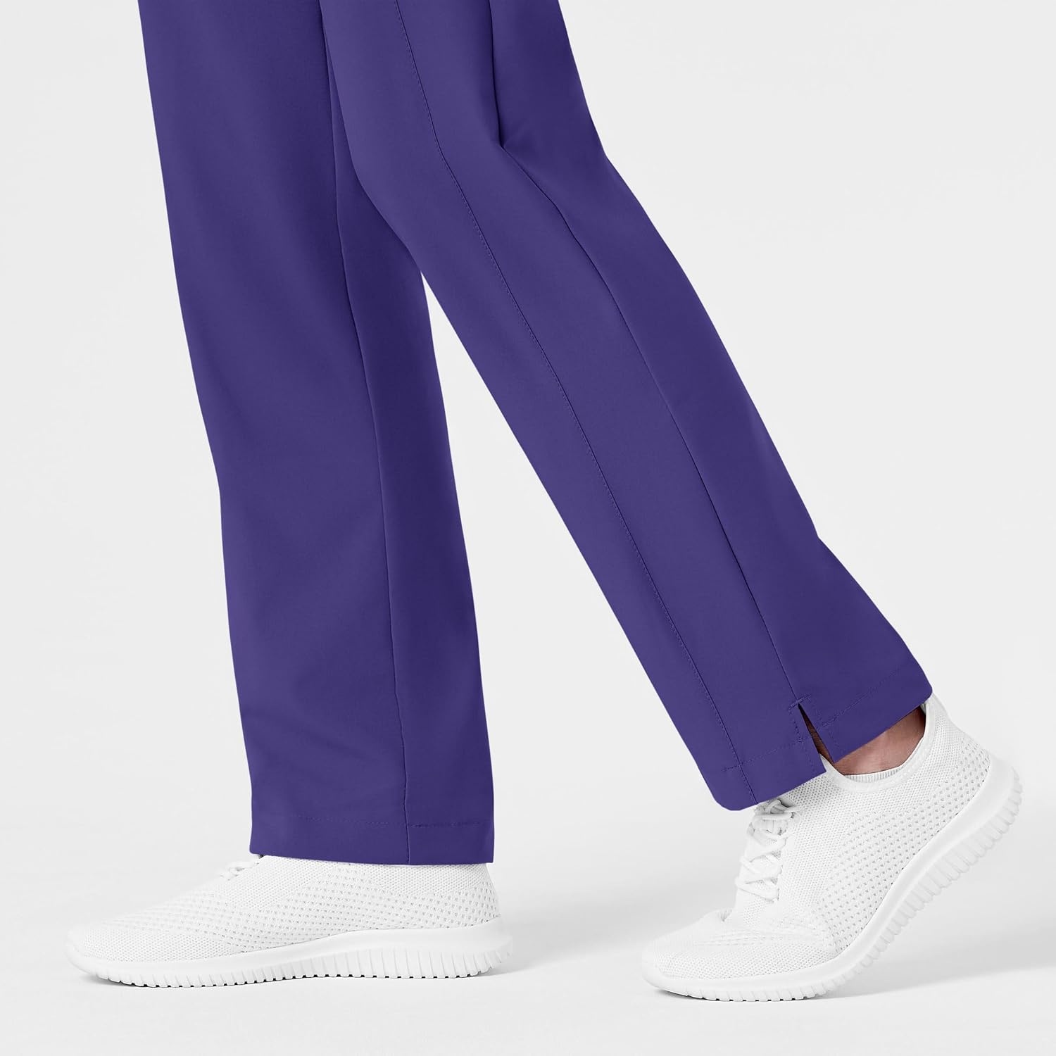 image:imageWink W123 Womens Flat Front Cargo Scrub PantGrape