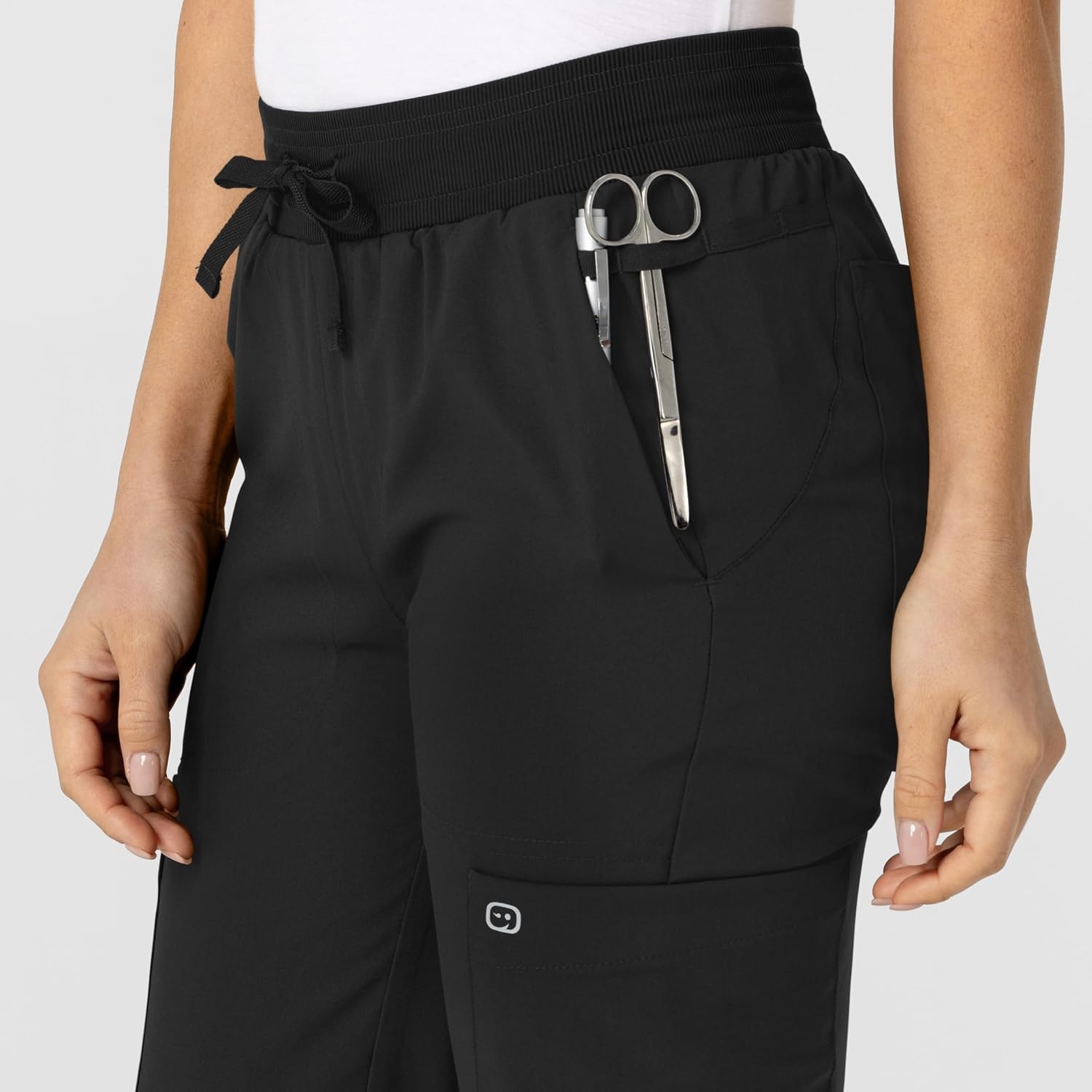 image:imageWink W123 Womens FlexnReach Track Scrub PantBlack