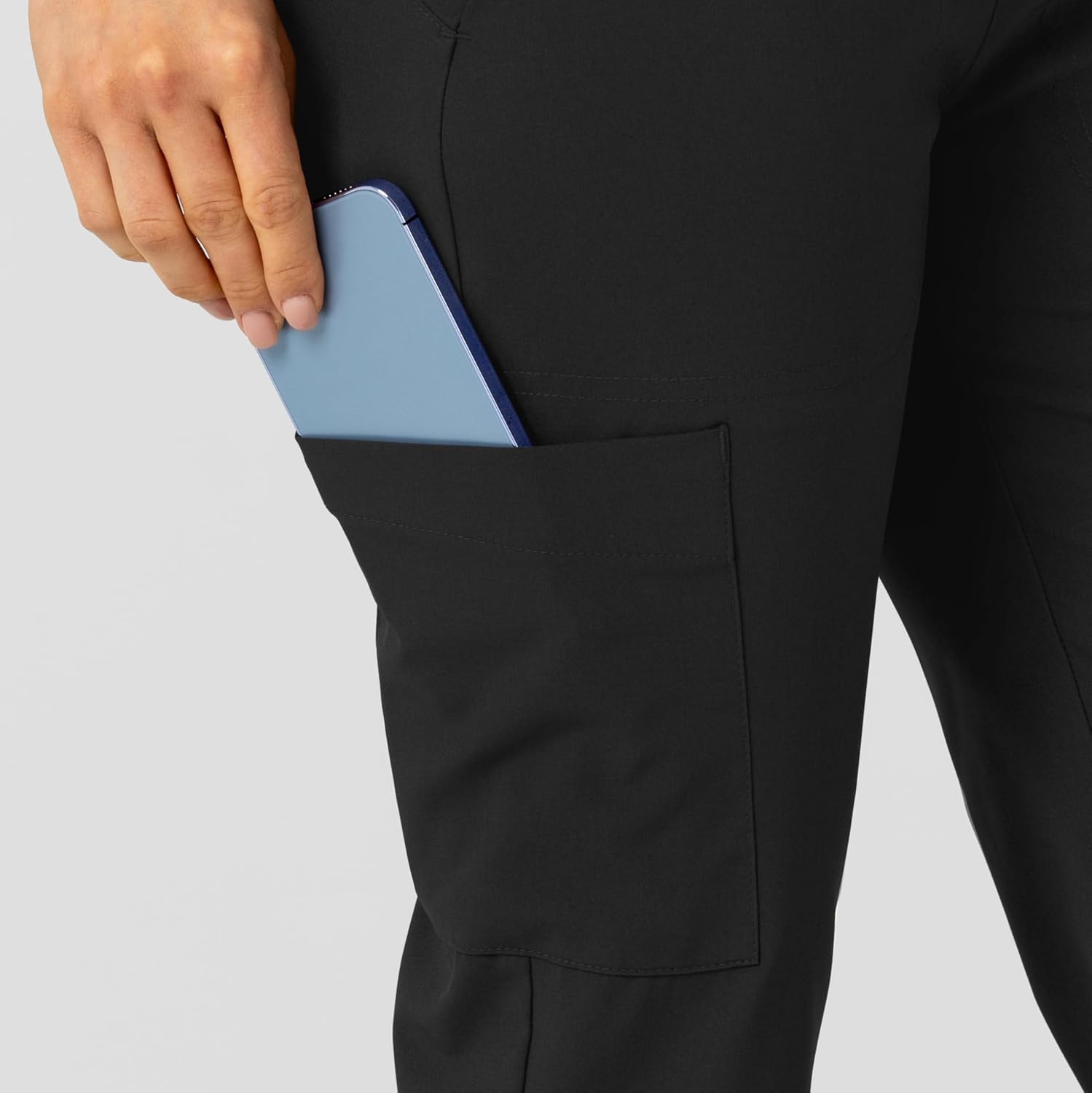 image:imageWink W123 Womens FlexnReach Track Scrub PantBlack
