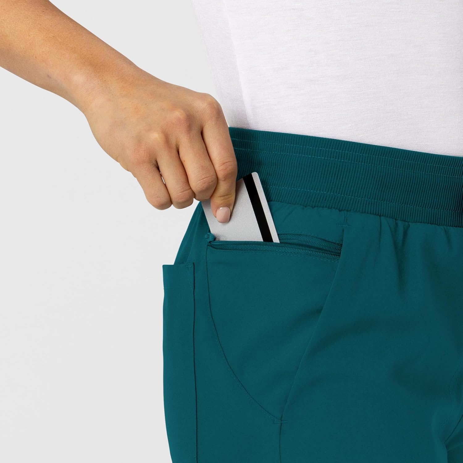 image:imageWink W123 Womens FlexnReach Track Scrub PantCaribbean