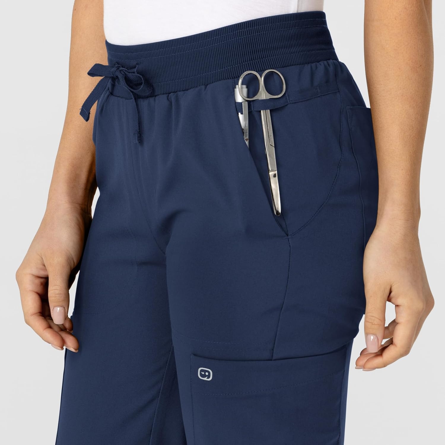 image:imageWink W123 Womens FlexnReach Track Scrub PantNavy