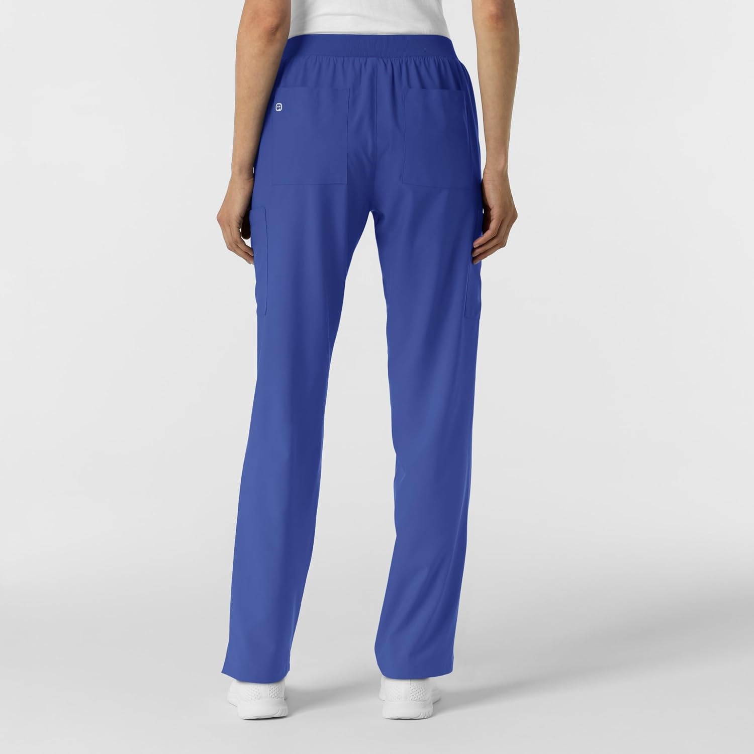 image:imageWink Womens Womens Cargo Utility Scrub PantGalaxy Blue