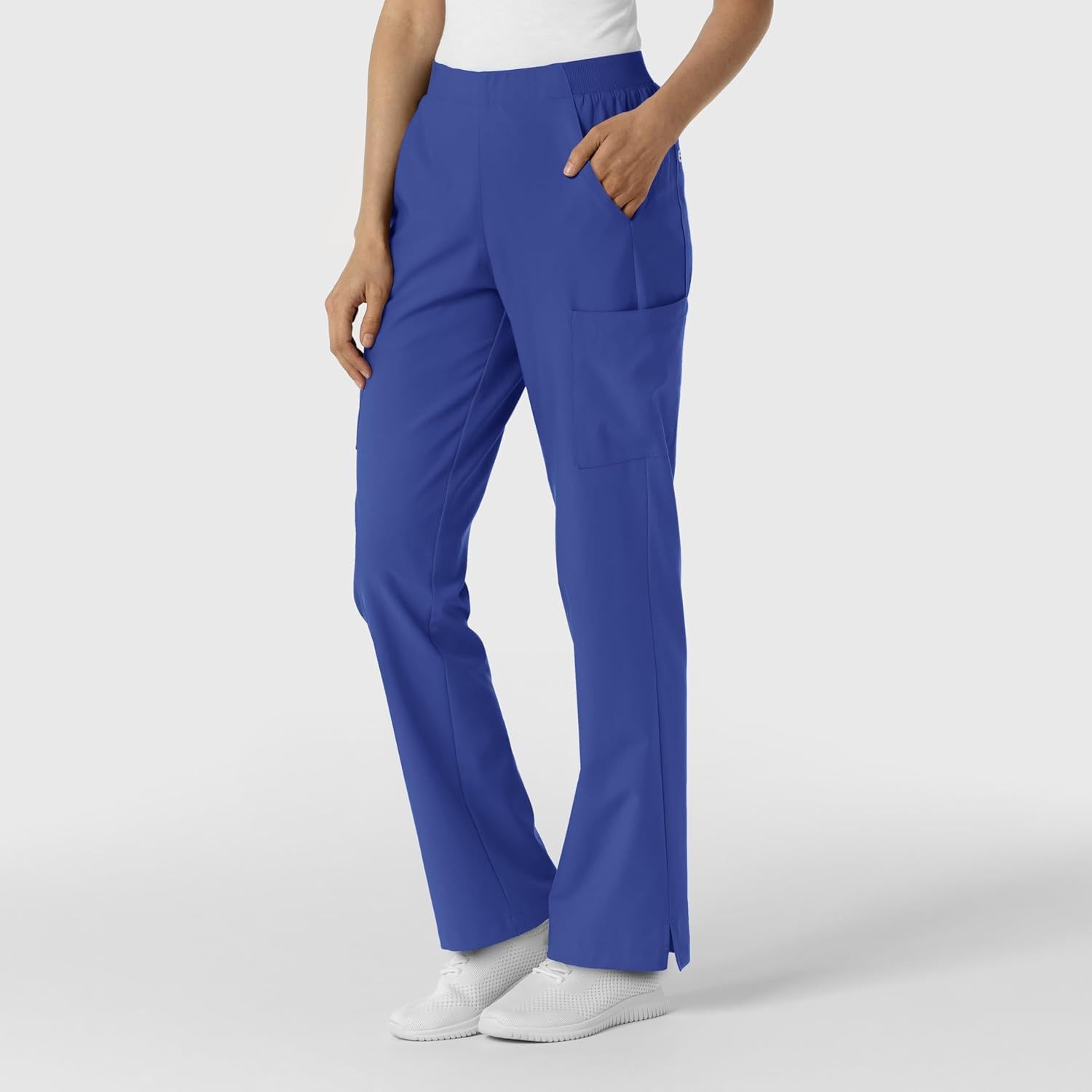 image:imageWink Womens Womens Cargo Utility Scrub PantGalaxy Blue
