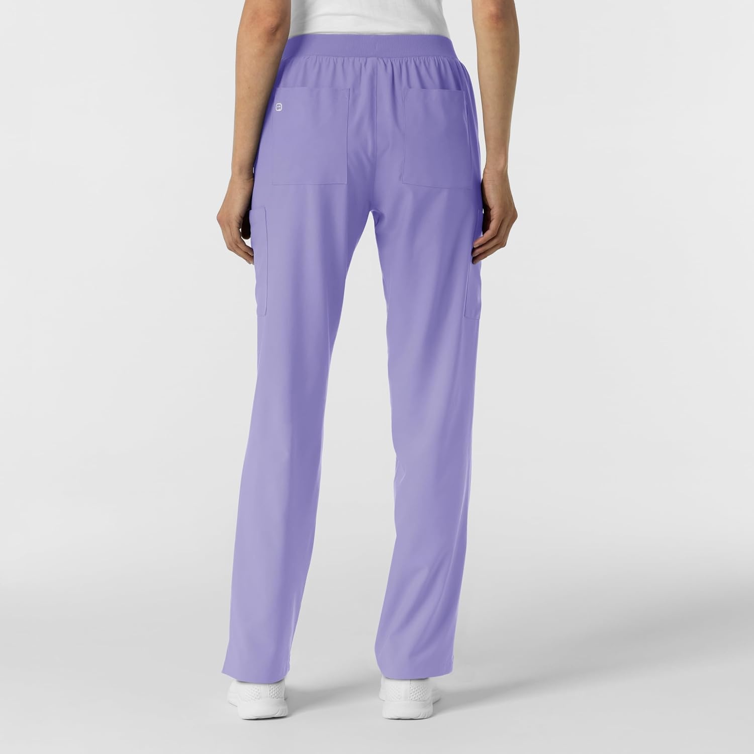 image:imageWink Womens Womens Cargo Utility Scrub PantIris Purple