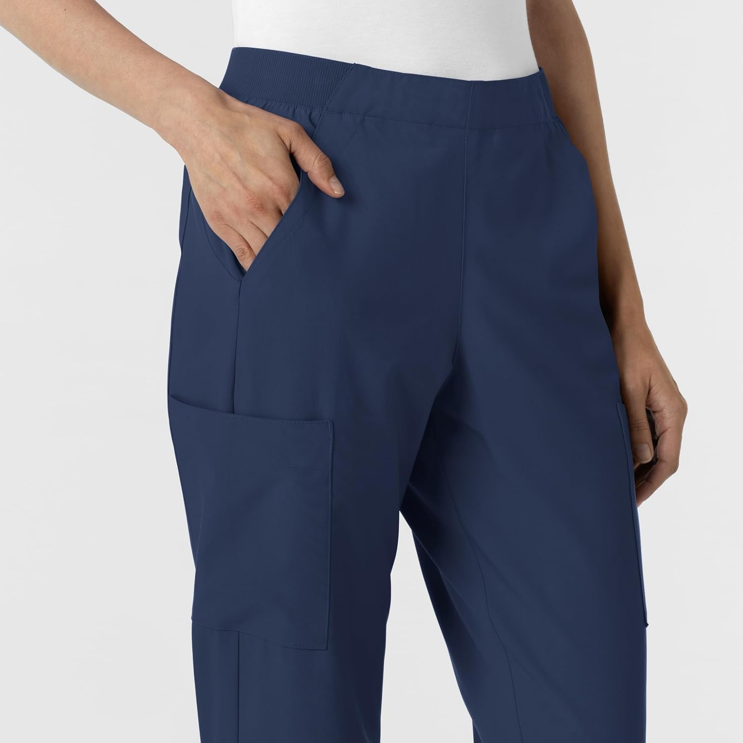 image:imageWink Womens Womens Cargo Utility Scrub PantNavy