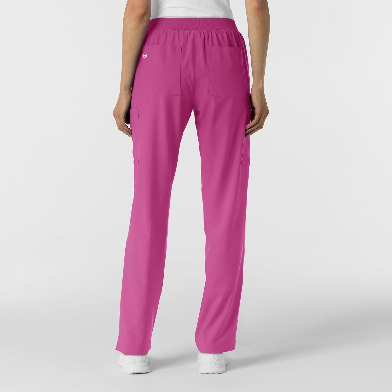 image:imageWink Womens Womens Cargo Utility Scrub PantRaspberry
