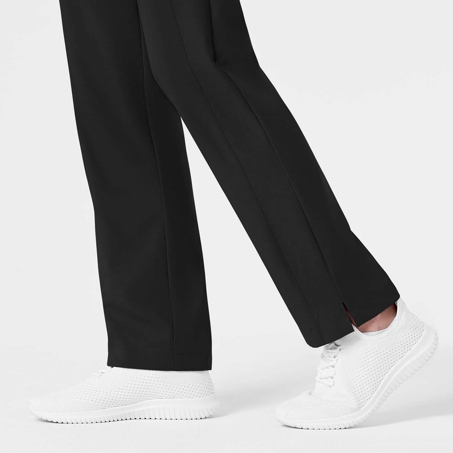 image:imageWomens Flat Front Cargo PantBlack