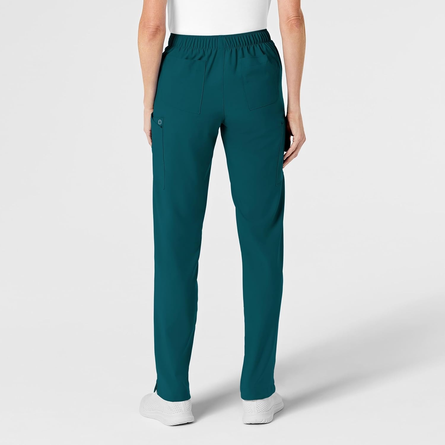 image:imageWomens Flat Front Cargo PantCaribbean Blue